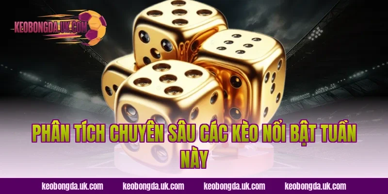 Phân Tích Chuyên Sâu Các Kèo Nổi Bật Tuần Này
